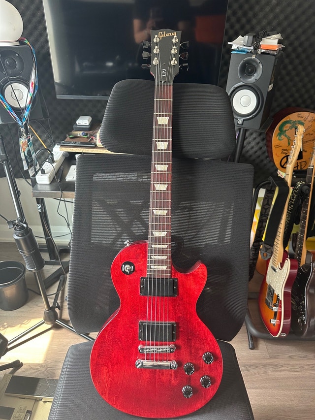 Gibson LPJ 2013 Satin Cherry Guitars St. Catharines Kijiji