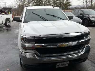 Take a peek at my sturdy Chevrolet Silverado pickup truck, ready to tackle any job with its robust d...