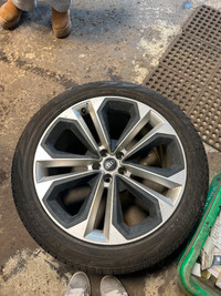 Audi sport 21-inch mags with Scorpion Zero tires