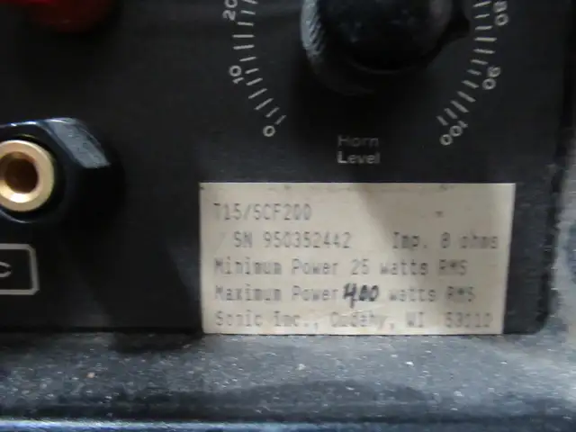 SONIC    DJ  SPEAKERS PAIR in Speakers in City of Toronto - Image 7