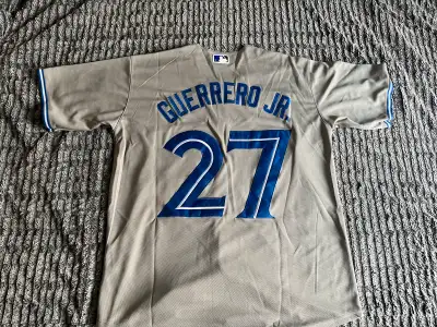 Vladimir Guerrero Jr. Grey Toronto Blue Jays Jersey New, View more