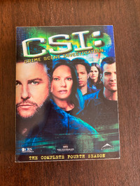 CSI Season 4!  DVD series EUC!