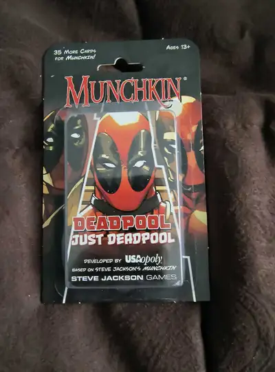 Munchkin Deadpool Just Deadpool Brand new still sealed out of print.