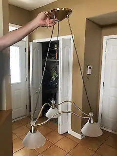 Dining room light fixture, View more