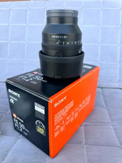 Sony 50 f1.2 GM, View more