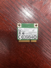 Broadcom Mini Wifi Pci-e Card