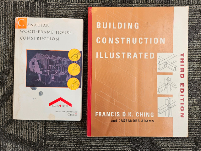Books on Architecture, Design and Construction in Textbooks in Mississauga / Peel Region - Image 2