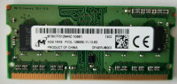 Micron 4Gb 1Rx8 PC3L-12800S DDR3L 1600Mhz, Laptop Memory SO-DIMM