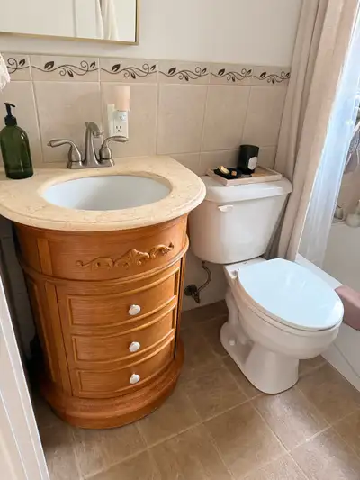 Bathroom Vanity and Mirror, View more