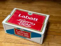 Vintage Boîte Labatt Légère Light Carton Box