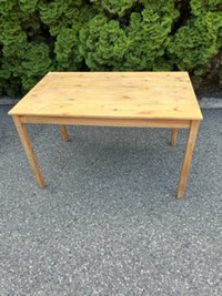 IKEA Pine Wood Work Table