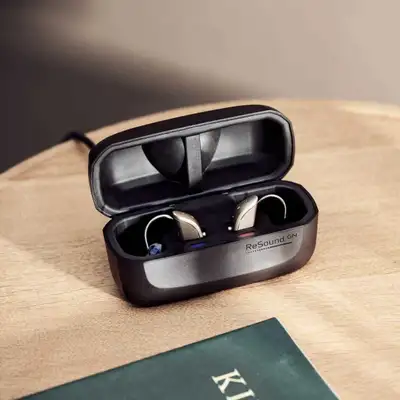 Explore ReSound ONE with M&RIE microphone and receiver in ear hearing aid https://www.resound.com/en...