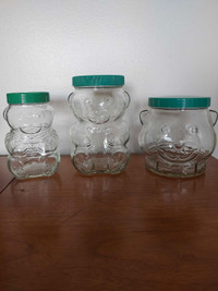 Vintage Kraft Peanut Butter Jars