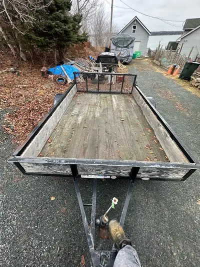 Lamar Utility Trailer for sale: Width - 6 ft Length - 10 ft Steel folding down tail gate Single Axle...