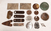 Logging Tags Pocket Watch Parts Metal Detecting Finds