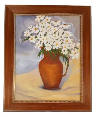SERENDIPTY BY LUELLA THOMSON, FRAMED OIL ON CANVAS, View more