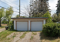 Double garage for rent 