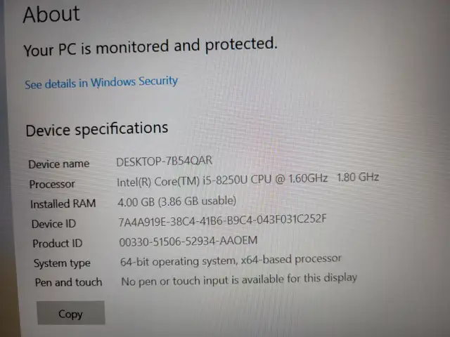 Lenovo ThinkPad L580 8th Gen in Laptops in Markham / York Region - Image 6