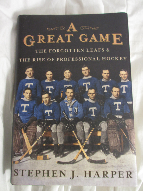 book:  A Great Game: The Forgotten Leafs, the Rise of Profession in Non-fiction in Timmins