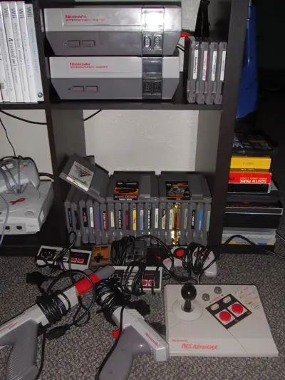 -NES -- NES console 5 games $125-- Nintendo Controller $10, View more