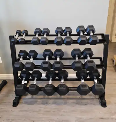 New 3-Tier Dumbbell Storage Rack ***Rack only, View more