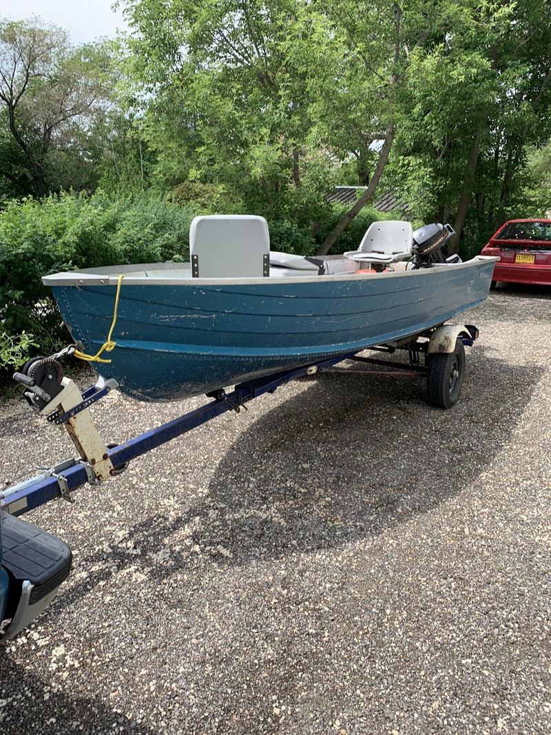 14 ft aluminum boat Powerboats & Motorboats Winnipeg Kijiji
