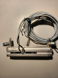 Festo ADVU-16-100A-PA Pneumatic Cylinder (with 2 valves and 2 se