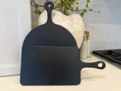 new black cutting boards $40 for both, View more