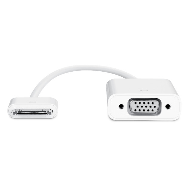 Apple 30-Pin to VGA adapter (A1368). Like New. in General Electronics in Markham / York Region