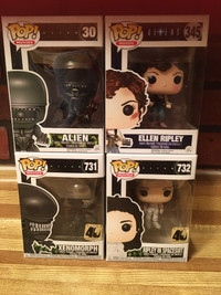 COLLECTABLE FUNKO POPs-ALIEN & ALIENS-4-Priced Individually 