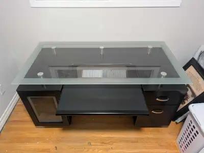 Lightly used computer desk