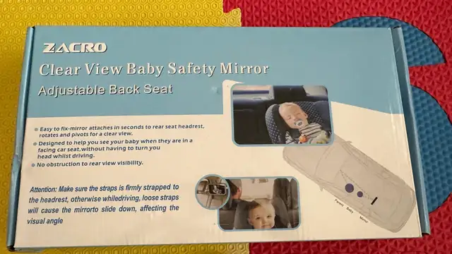 Car seat mirror in Strollers, Carriers & Car Seats in City of Toronto - Image 3