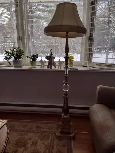 vintage floor lamp, View more