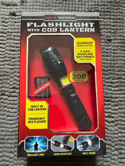 Pro-4 Tactical Flashlight, View more