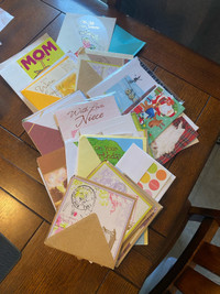 Mix of  greeting cards 