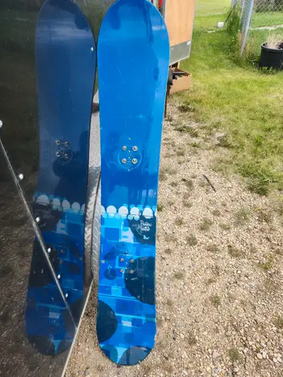 Burton feather 151 snowboard. No bindings included
