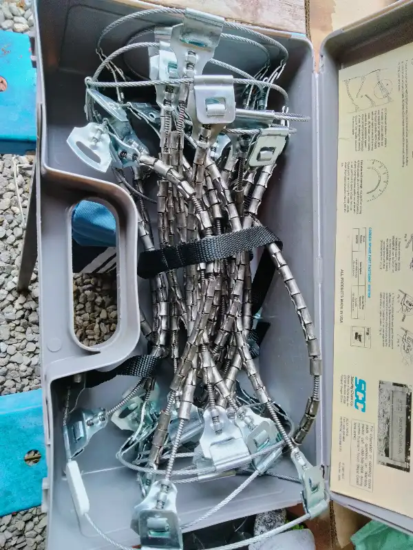 Premium Cable Chain for Tires (SHUR Grip). Made in USA. in Tires & Rims in Oakville / Halton Region - Image 3