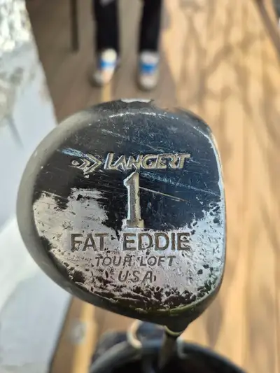 Driver- 1 wood Fat Eddie Right handed, fits a 6ft tall golfer