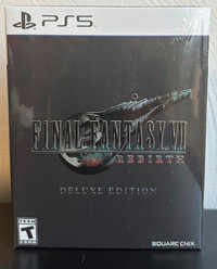 Final Fantasy VII 7 REBIRTH - Deluxe (Brand New Sealed) LAST ONE