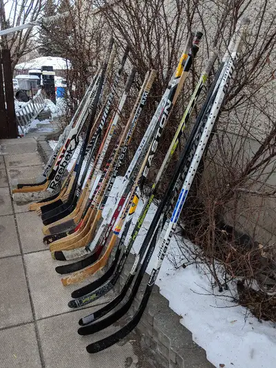 Used Hockey Sticks - Big Variety, Adult/Youth/Child Sizes, View more
