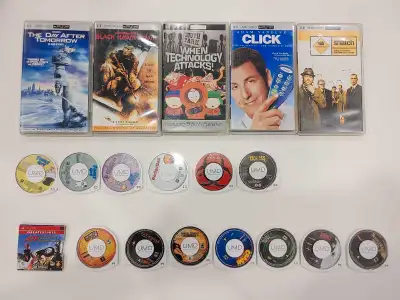 PSP Games and Movies, View more