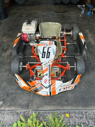 Cadet size Go-kart with GX200 Honda engine. Asking $1800.00