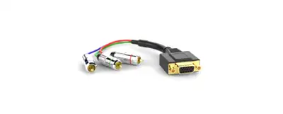 VGA to male component video white sz10, View more