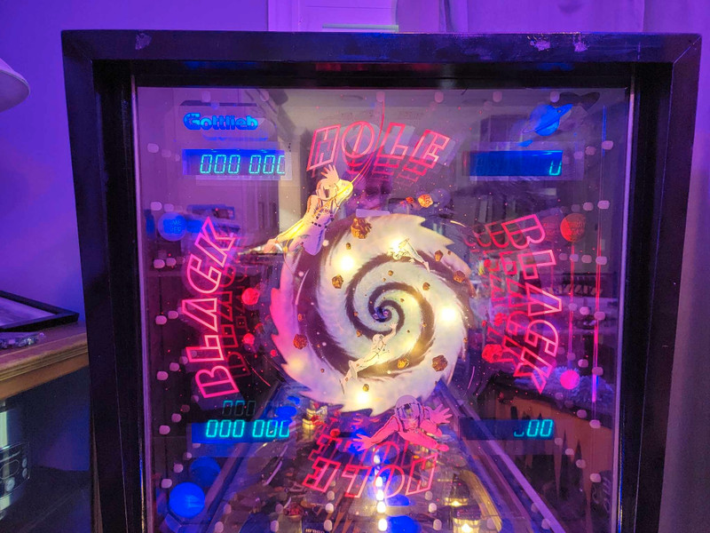 Black Hole pinball machine Project Arts & Collectibles London