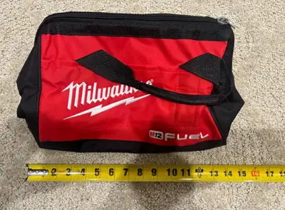 Brand new Milwaukee fuel tool bag Brand new never used Check the size from the picture