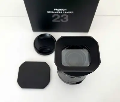 Good day, I have a like new 23mm f1.4 lens, this one resolves the 40mp very nicely, it is a super sh...