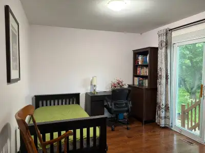 Furnished Room for rent in North York, major intersection Steeles/Leslie, The room is on the main fl...