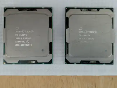 Intel Xeon e5-2682 v4 CPU processor 2.50-3.0 GHz 16-Core sr2k4, View more