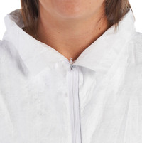 Disposable Coverall, White 2XL