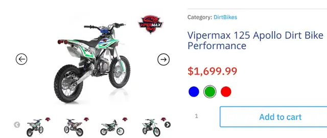 2021 Apollo dirt bike 125CC in Dirt Bikes & Motocross in Sudbury - Image 10